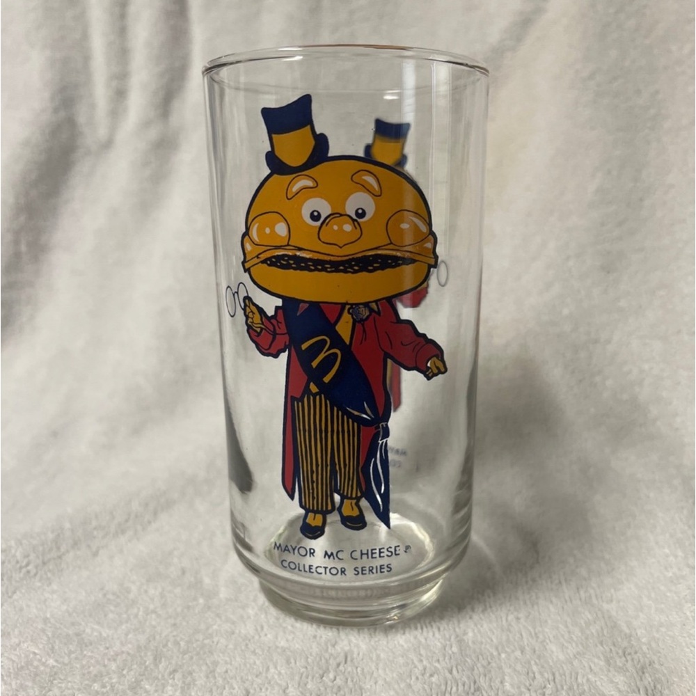 Mayor McCheese Collector Glass